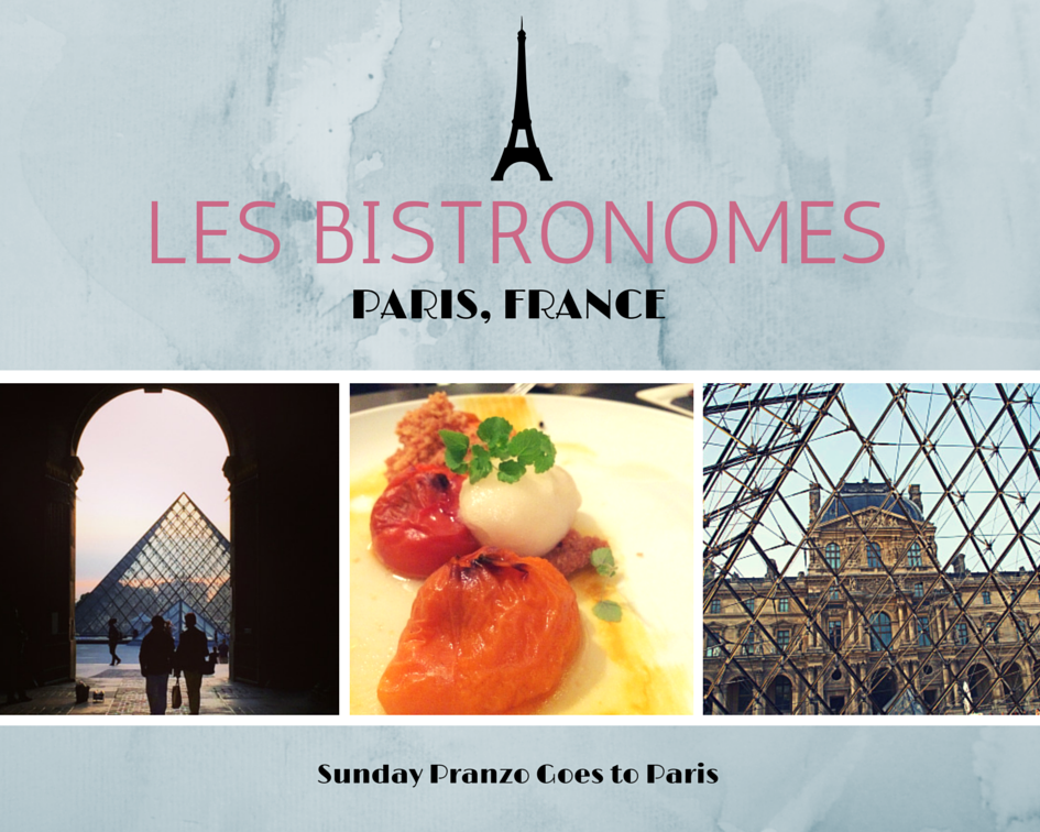 Sunday Pranzo: Paris’ Les Bistronomes Wine Bar