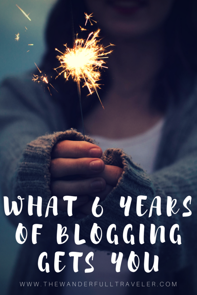 What 6 Years of Blogging Gets You